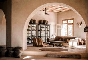 希臘米克諾斯島Scorpios餐廳 波西米亞風情的室內(nèi)設計藝術(shù)